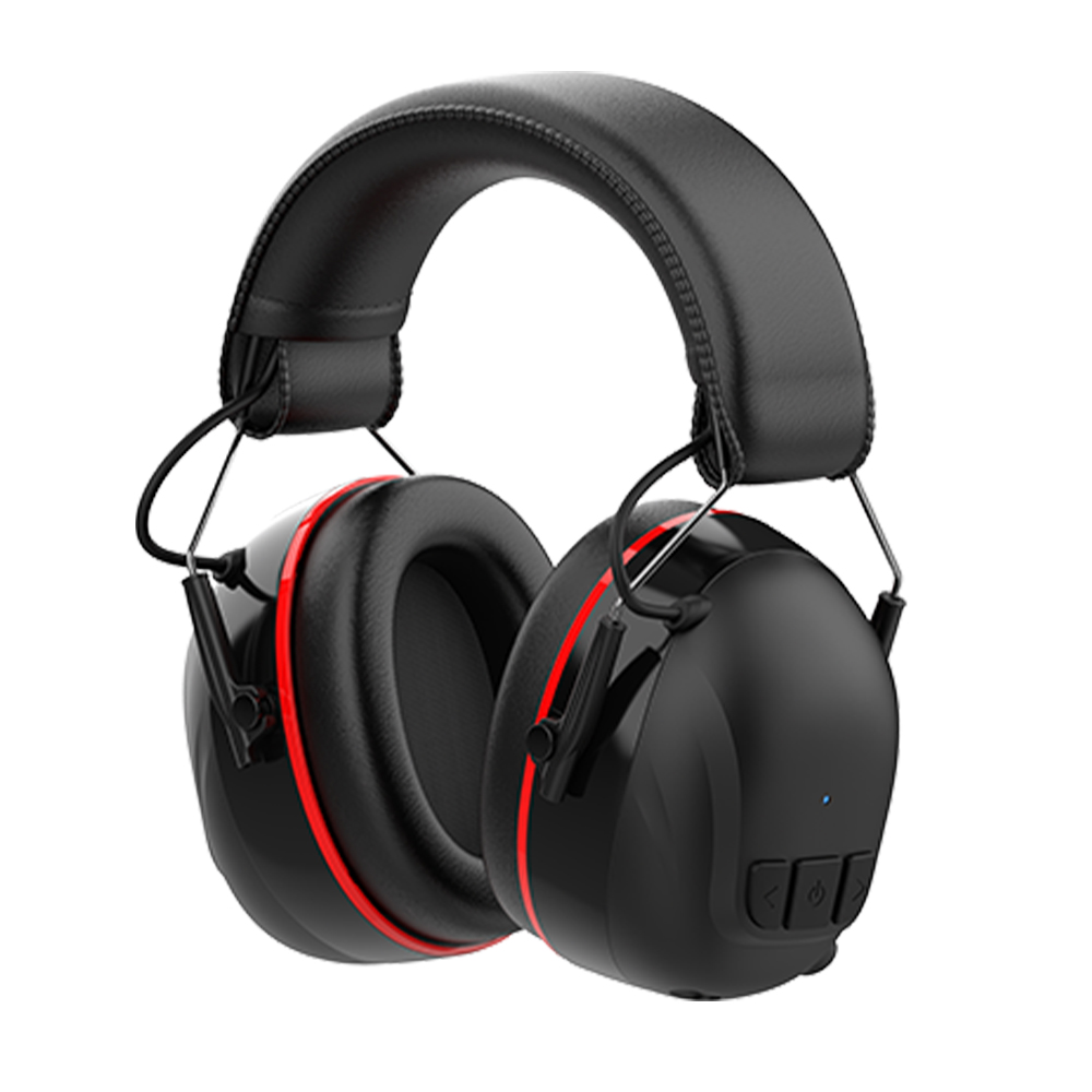 Industrial protective earmuffs, sound insulation and noise reduction